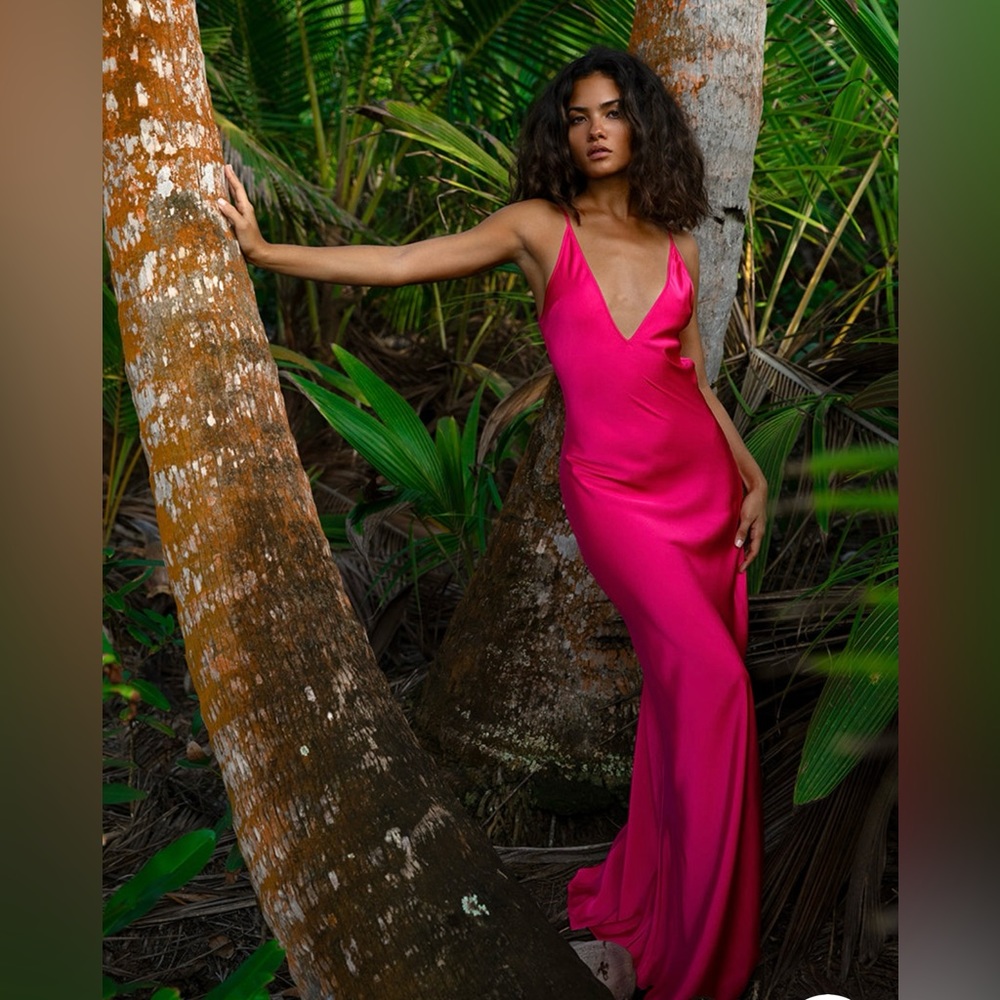 Rat & Boa Hot Pink Slip Dress - XS - $100 obo